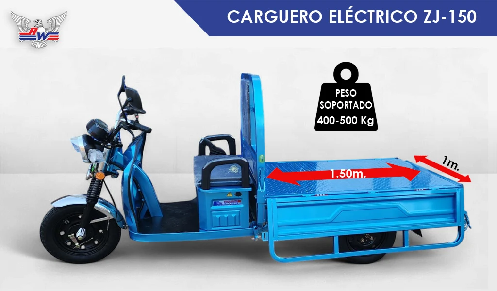 Moto  Carguero Eléctrico WHINSTHON modelo ZJ-150